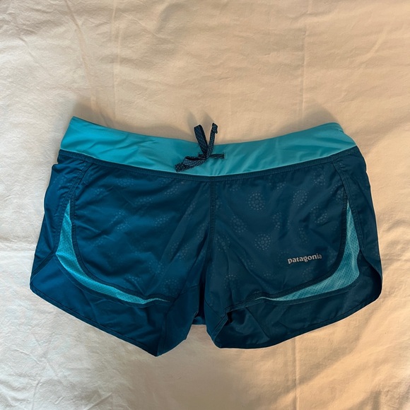 Patagonia Strider Shorts Small Running Shorts with Liner and Drawstring - Picture 3 of 7